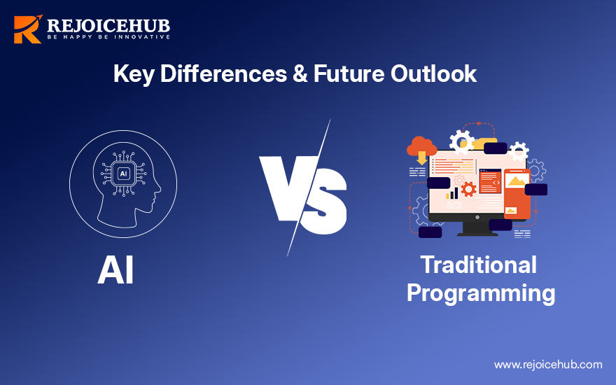 AI vs. Traditional Programming: Key Differences & Future Outlook | by  Rejoicehub LLP | Medium